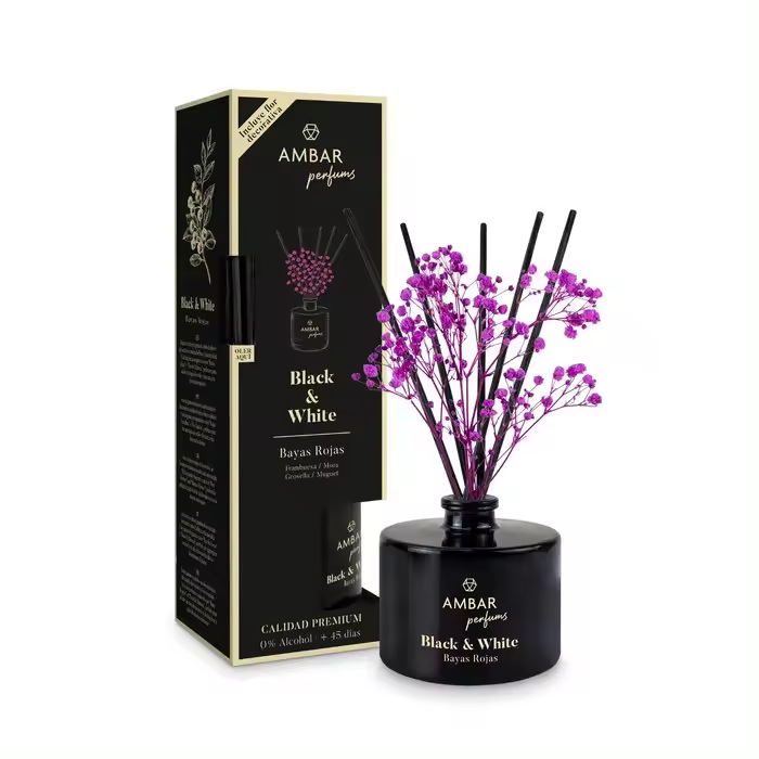 Mikado black & white bayas rojas 40 ml ambar - 1
