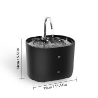 Fuente De Agua Para Gatos Y Perros Con Bomba Automática Silenciosa De Acero Inoxidable Dispensador De Agua Ultra Silencioso Para Mascotas - details 3
