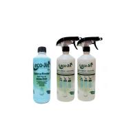 ECO-JIN SPA ORIGINAL 1L y  2 DIFUSORES. Aroma de Laboncler. Quita y disuelve todo tipo de manchas. Gran Poder de Desengrasante Biodegradable Para suelos, espejos, cristales, aseo, cocina, muebles, lavadora y todo tipo de superficies de todos los rincones. - details 0
