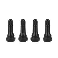 4pcs Tapas De Válvula De Neumático De Goma Para Coche Y Camión Sinne Neumáticos TR414 / TR413 / TR412 Material De Aleación De Zinc - details 0