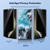 NNBILI 4Pcs Película De Hidrogel Suave Antispy Para Pantalla De Samsung Galaxy S25 S24 S23 S21 S22 Ultra Protector De Pantalla Para Samsung Note 20 10 9 8 - details 1