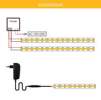 FCOB Tira De Luz LED COB 320/480 LEDs/m 16.4ft UL Listada Alta Densidad Flexible 3000/4000K RA90 Luces DC12V 24V Para El Hogar - details 10