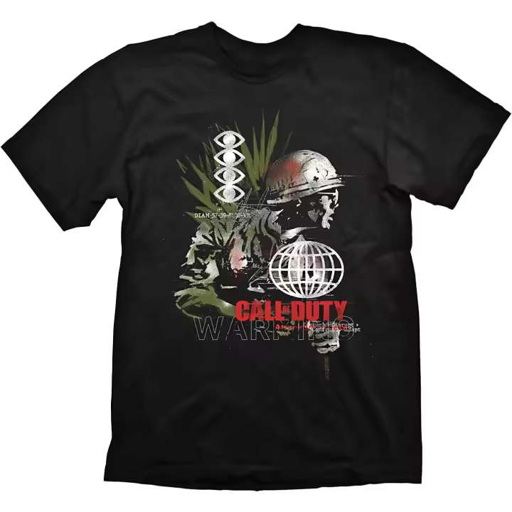Camiseta call of dutty t army c. blister black s - 1
