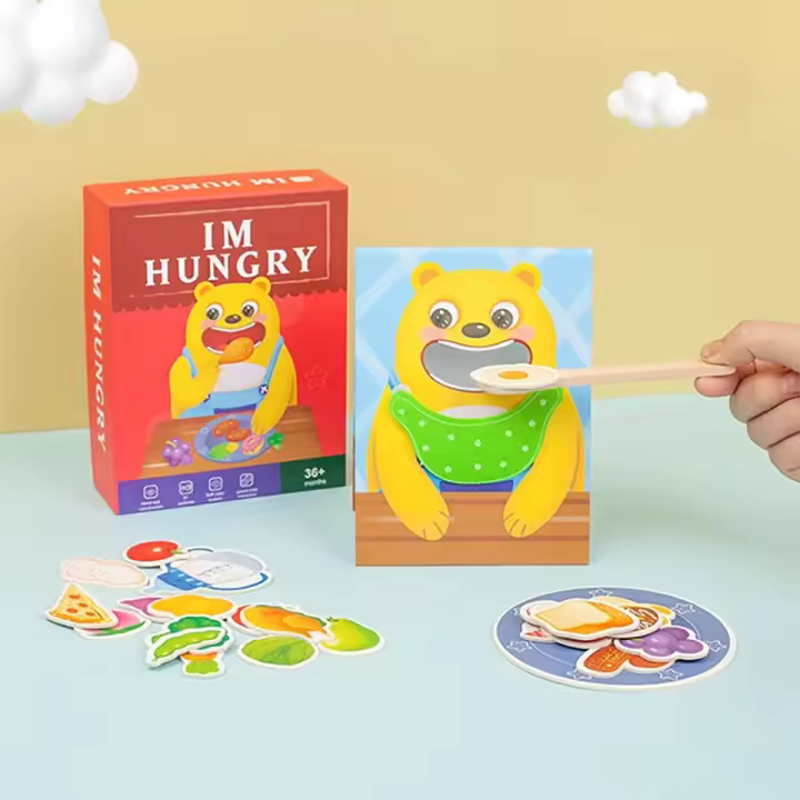 Juguetes Educativos Montessori Interacción Padre-Hijo Simulación De Cepillado De Dientes Para Niños Juego De Tablero De Motrices Finas Edad Infantil - 1
