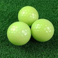 3PCS Balones De Golf Luz Nocturna Durables Y Ecológicos Para Entrenamiento Fluorescentes Y Coloridos Balon De Golf Para Jugar Al Aire Libre - details 3