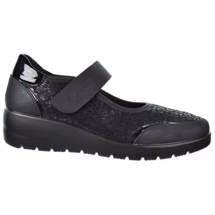 Amarpies 27005 Zapato Mercedita Confort Velcro Mujer - 1