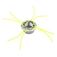 Cabeza De Trimmer De Hierba Universal En Aluminio Con 4 Líneas Cabeza De Cortacésped De Nylon Para Motosierra Plata - details 5