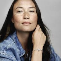 PANDORA Dijes bicolor y chapados en oro Rosa de Quilates with scripción Mum, Viene con El embalaje de Caja De Regno original. - details 3