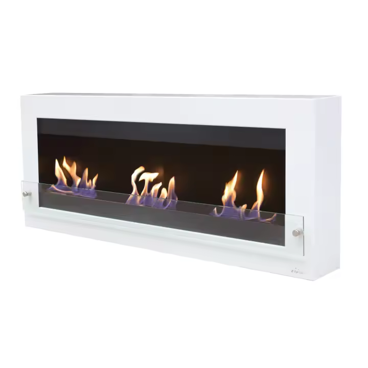 Chimenea de etanol mural extra grande Purline MELIBEA - 1