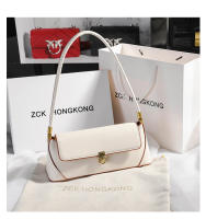 Bolso De Hombro Retro Para Mujer De Cuero Genuino Color Sólido Versátil Para Primavera Y Verano Diseño Nítido Porta Llaves - details 17