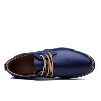 Zapatos De Lona Genuina Para Hombre Moda Casual Brogues Lace up Talla Grande 38-48 Marca De Lujo Mocasines Loafers Comodidad Primavera/Otoño - details 22