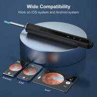 Endoscopio inalámbrico para eliminación de cera de oído, endoscopio seguro con cámara 1080P, otoscopio luminoso, herramientas de limpieza del oído - details 2