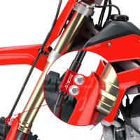 Tuerca De Apoyo Para Freno Frontal De Motocicleta SAVAGE Para HONDA XR650R XR400R XR250R/L XR600R XR 125L 150L 190L 250 400 Motard Aluminio CNC Anodizado - details 0