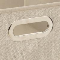 Caja de almacenamiento de tela - Cesta organizadora plegable -Beige Chine- 5 FIVE - Varios Tamaños - details 3