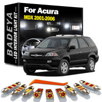 Kit De 15 Luces LED Para Interior De Coche BADEYA Canbus Para Acura MDX 2001-2006 Lámpara De Licencia Doméstica Trasera Y Mapa Universal 12V 2.4W - details 0