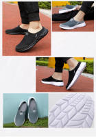 Zapatillas Hombre Verano Transpirables Loafer Casual Talla Grande 39-46 Zapatos De Caminar Moda Mesh Suela EVA Sin Talla Extra Grande - details 3
