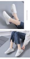 Zapatillas De Mujer Casual Para Otoño Zapatos De Caminar Planos Con Cordones Alta Calidad Moda Suela Baja Para Oficina Y Tiempo Libre - details 14