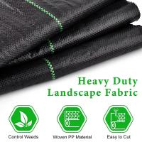 Malla Anti-Plantas Geotextil Para Control De Malas Hierbas Suelo Permeable Para Riego Sombreador De Cultivos Para Invernadero - details 1