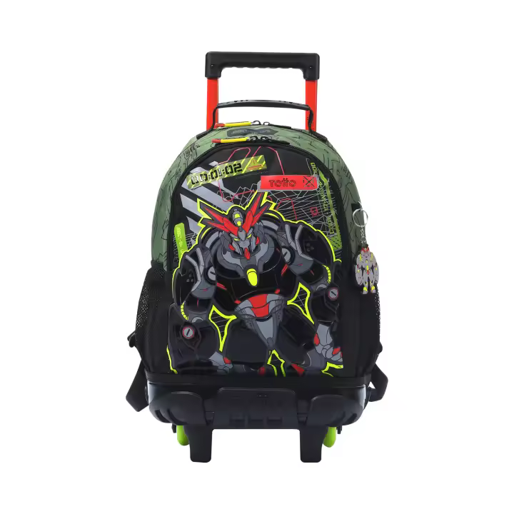 Totto Mochila infantil ruedas Argon -Dimensiones:28.5 x 41 x 12.5 cm-Material: Poliester - 1