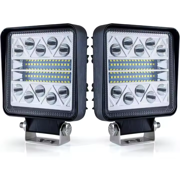 Luz de trabajo LED de 102 W, luces de marcha atrás LED de 8000 LM, focos LED resistentes a interferencias de 12 V para automóviles, tractores, barcos, camiones de 9 a 36 V - 1