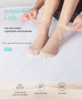 BONAS 5pcs Calcetines De Nylon Ultrafinos Para Mujer Resistente Al Desgaste Verano Alto Elasticidad Antideslizante Calcetines De Tobillo - details 2