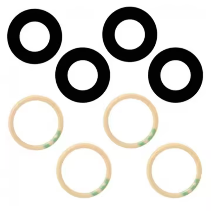 Cristal camara trasera compatible para Realme 8i lente repuesto vidrio set (IMATICA LOS PALACIOS) - 1