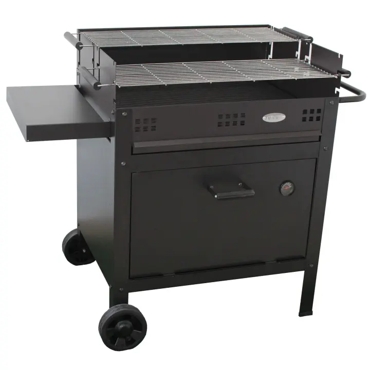 Barbacoa de Jardín Etna V20 con Parrilla y Horno para Carbón - 1