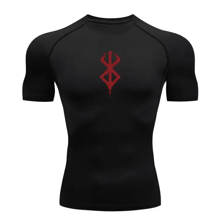 Camiseta De Compresión Para Hombre Guts Dutrieux Fitness Running Deporte Tshirts Tiras De Gimnasio Deportivas Secado Rápido Verano Tee S-3xl - 1