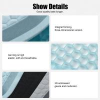 Cojín De Asiento De Coche Verano Antigolpes Universal Con Gel De Hielo Y Diseño De Panal Alivio De Presión Para Coches Cojín Respirable Y Ventilado Para Calor - details 7