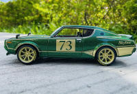 Maisto 1:24 Nissan Skyline 2000 GT-R 1973 Modelo De Coche De Aleación Decoración Artesanal Colección Juguete Regalo De Metal Sin Batería Para Adultos Y Niños - details 4
