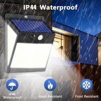 Lámpara Solar Exterior Con Sensor De Movimiento 238 LED Luz De Pared Segura Con 3 Modos De Iluminación Luz De Inundación Solar - details 4