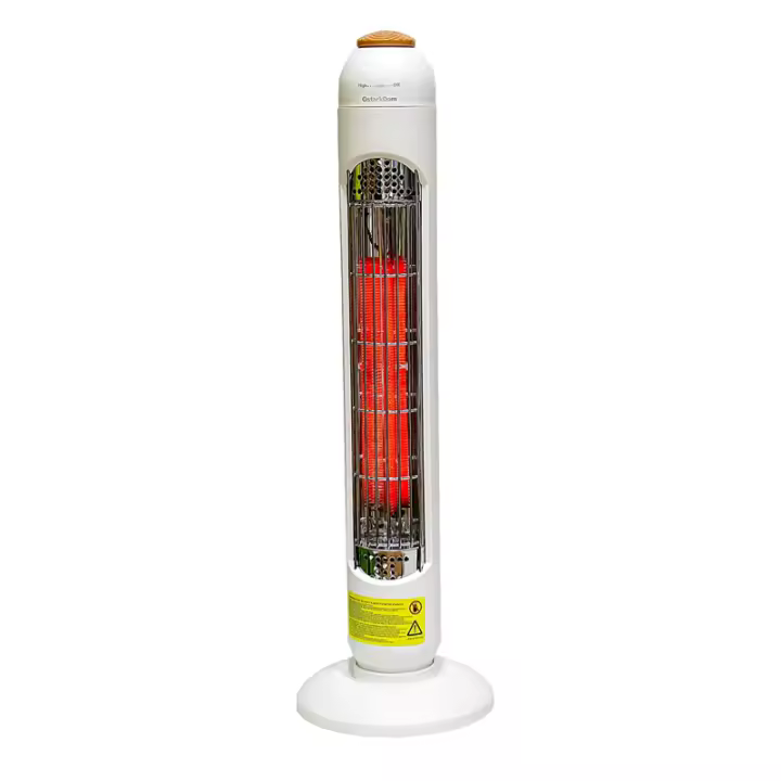 Calefactor Eléctrico 600W, Bajo Consumo, 3 Posiciones, Apagado Automático, Seguridad Protección, Ahorro de Energía - 1