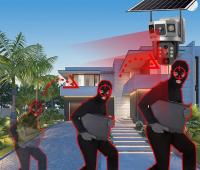 Cámara De Seguridad Solar WiFi Exterior Con Lente De 3 Enlaces Zoom 10X Vigilancia CCTV IP Para Hogar Inteligente Protección Video - details 16