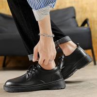 Zapatos Casuales Para Hombre De Cuero Transpirables Con Cordones Hechos a Mano Clásicos De Negocios Moccasins Planos Para La Venta Caliente - details 26