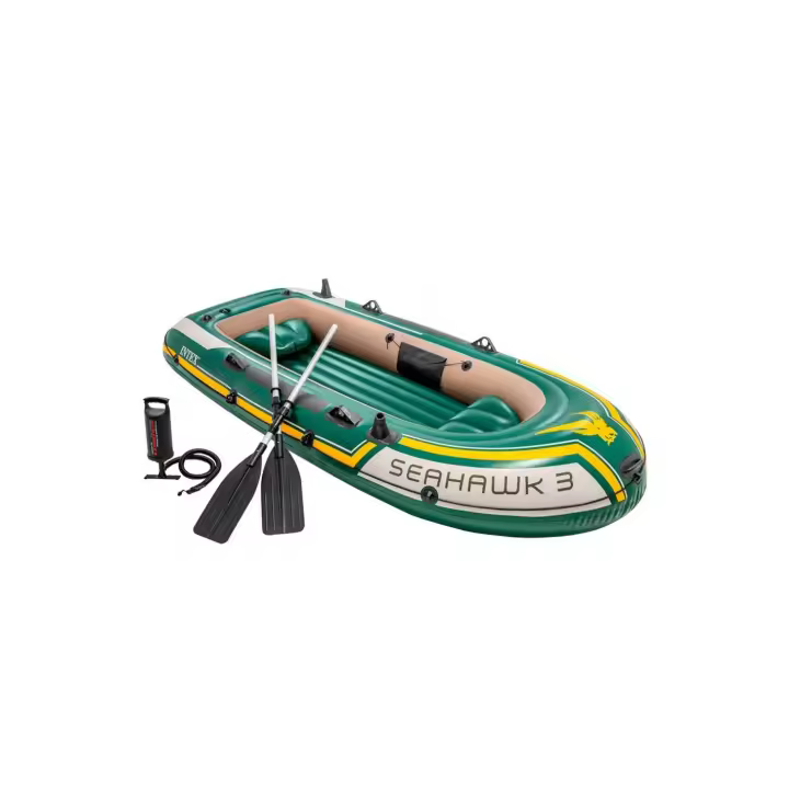 Barca Hinchable Seahawk 3 Intex 295x137x43 cm con Remos - 1