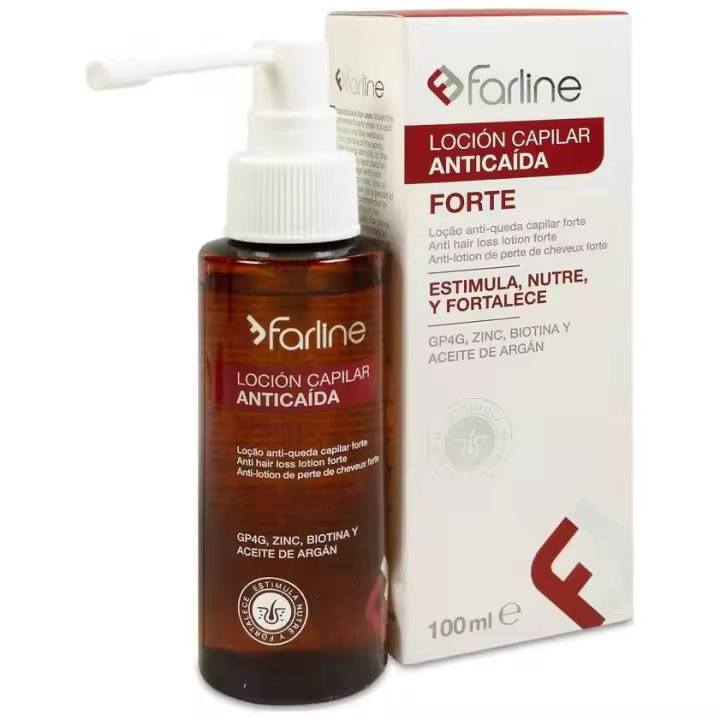 Farline Loción Capilar Anticaída Forte, 100 Ml - 1