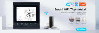 Termostato Inteligente WiFi Tuya Para Calefacción De Piso Eléctrica Y Agua Compatible Con Alexa Y Google Control De Temperatura Del Calentador De Agua Y Gas - details 0