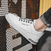Zapatos Casuales Para Hombre De Color Sólido Y Moda Portátiles Cómodos Planos Antideslizantes Y Resistentes Al Desgaste Deporte Con Suela De Cuero Viscosa Talla Verdadera - details 27