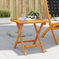vidaXL Mesa auxiliar de jardín madera maciza de acacia 40x40x40 cm - details 0