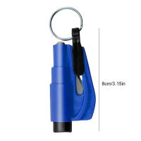 Llave De Seguridad Con Silbato Y Cortador De Cinturones 3-en-1 Llavero De Hamaca Para Automóvil Herramienta De Rescate De Supervivencia Portátil - details 7