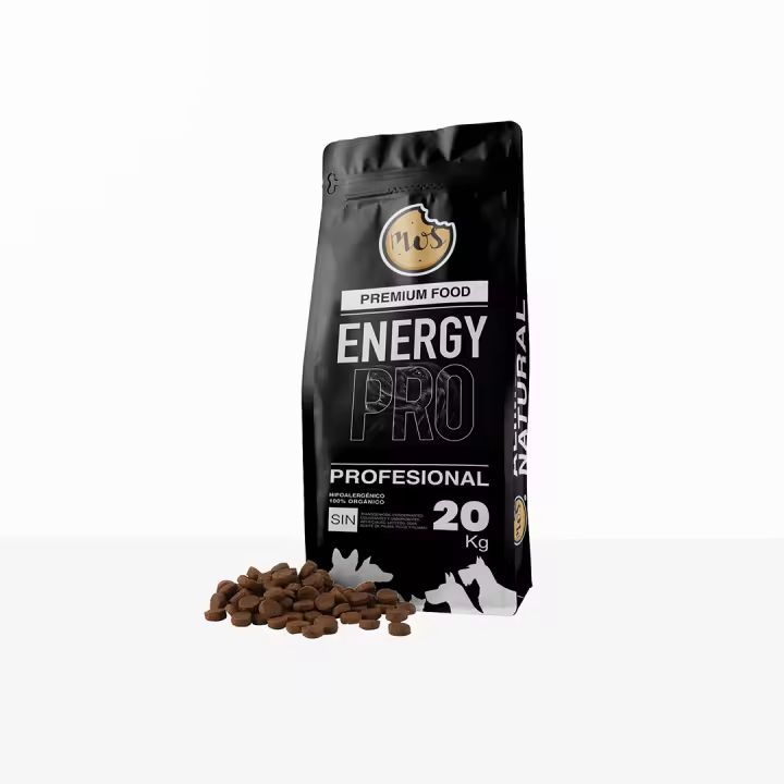 Alimento seco para Perros MOS Energy Pro 32/14 (Saco 20kg) - Pienso Natural para Perros de Élite y Alta Actividad Física - Sin Cereales modificados genéticamente (GMO Free) - 1