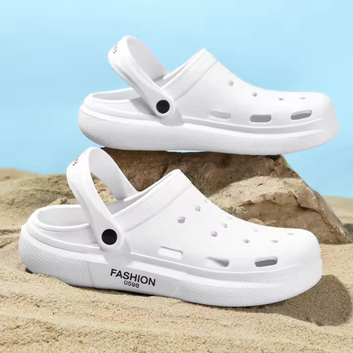 Sandalias De Playa Retro De Verano Para Hombres Confortables Y Modas Con Suela Suave Tallas Grandes Sandalias De Moda Cruzadas Para Exterior - 1
