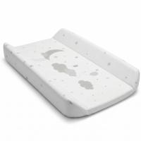 BATHBY Cambiador Bebé Acolchado Impermeable con Bordes de Seguridad, Suave y Antideslizante, Fácil de Limpiar, 85x50x10cm - details 0