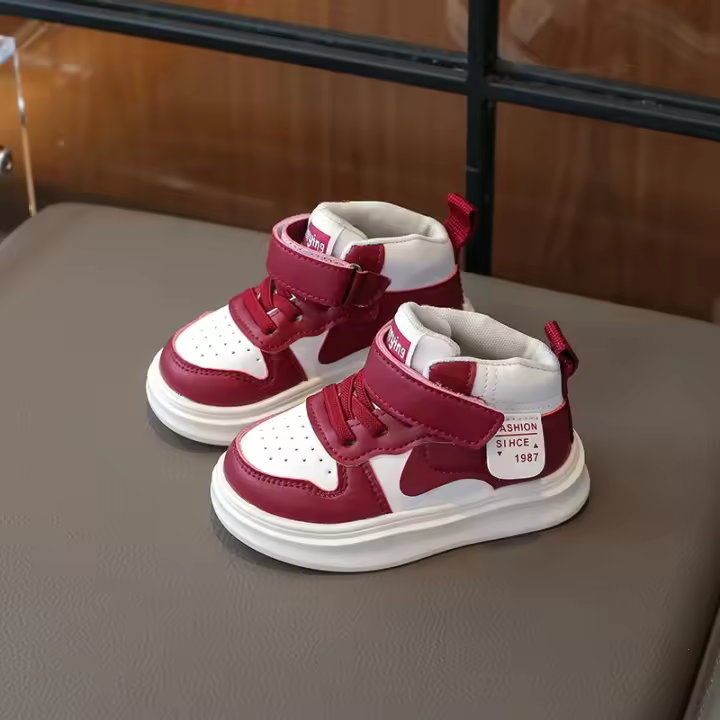 Nuevos Zapatos De Moda Para Niños Y Niñas Otoño Invierno Antideslizantes Transpirables De Cuero Suave Bajo Estilo Coreano - 1