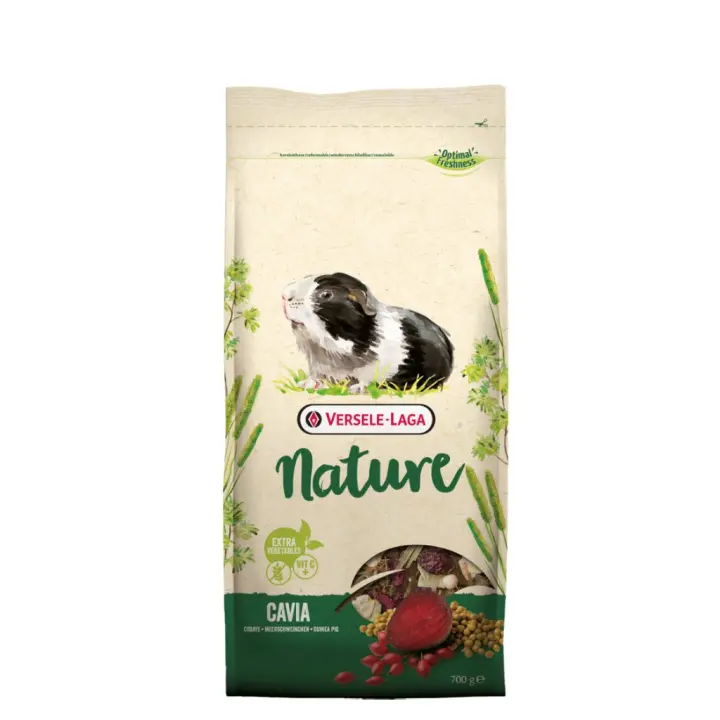 Comida para Cobayas Versele-Laga Nature Cavia Mix, Enriquecida con Vitamina C - 1