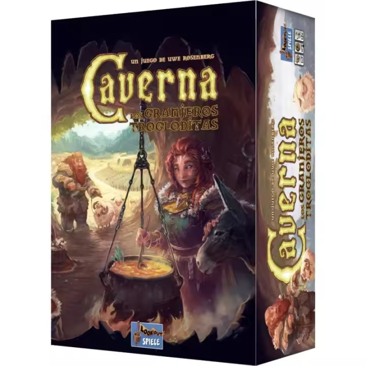 Juego de Mesa - Caverna: Los Granjeros Trogloditas - Lookout Games - 1