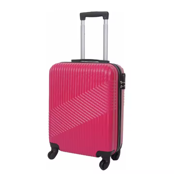 22" Maletas de Viaje Rígidas ABS, 50x35x20cm Maletas de Viaje, Ampliable Trolley Cabina Ligero Duradero con 4 Ruedas Dobles Giratorias y Cierre - 1
