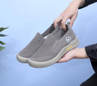 Zapatos Casuales Para Hombre Verano 2025 Comodidad Ancha Ligeros Fáciles De Poner Señal De Calor Transpirables Antideslizantes Versátiles Para Caminar - details 1