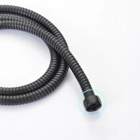 Tubo De Ducha Flexible De Acero Inoxidable Negro/Cromo Alta Resistencia Para Baño Accesorios De Ducha Vía Caliente Y Fría - details 3