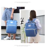 Bolso De Cuero Genuino Para Mamá Y Bebé Bolsa De Almacenamiento Doble Bolsa De Viaje Para Bebé Bolso De Diaper Con Hombro Para Carrito De Bebé - details 11